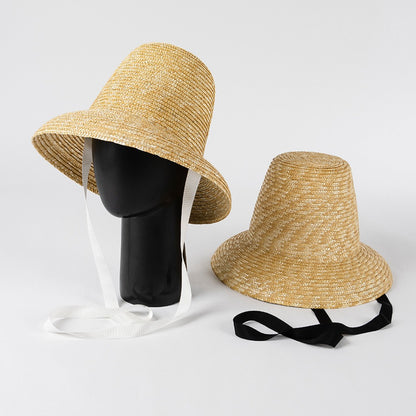 Summer New Versatile Straw High Straw Hat