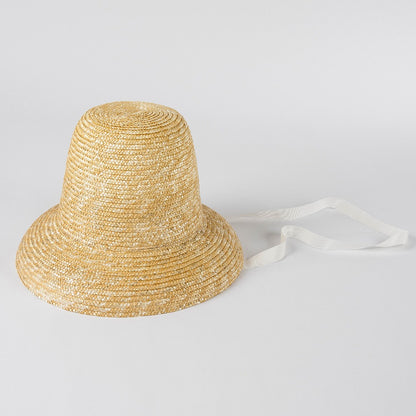 Summer New Versatile Straw High Straw Hat