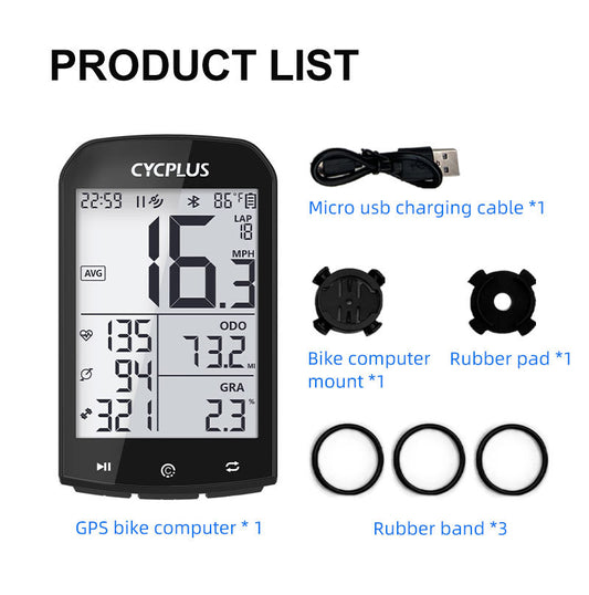 CYCPLUS M1 Racer Plus Cycling Computer