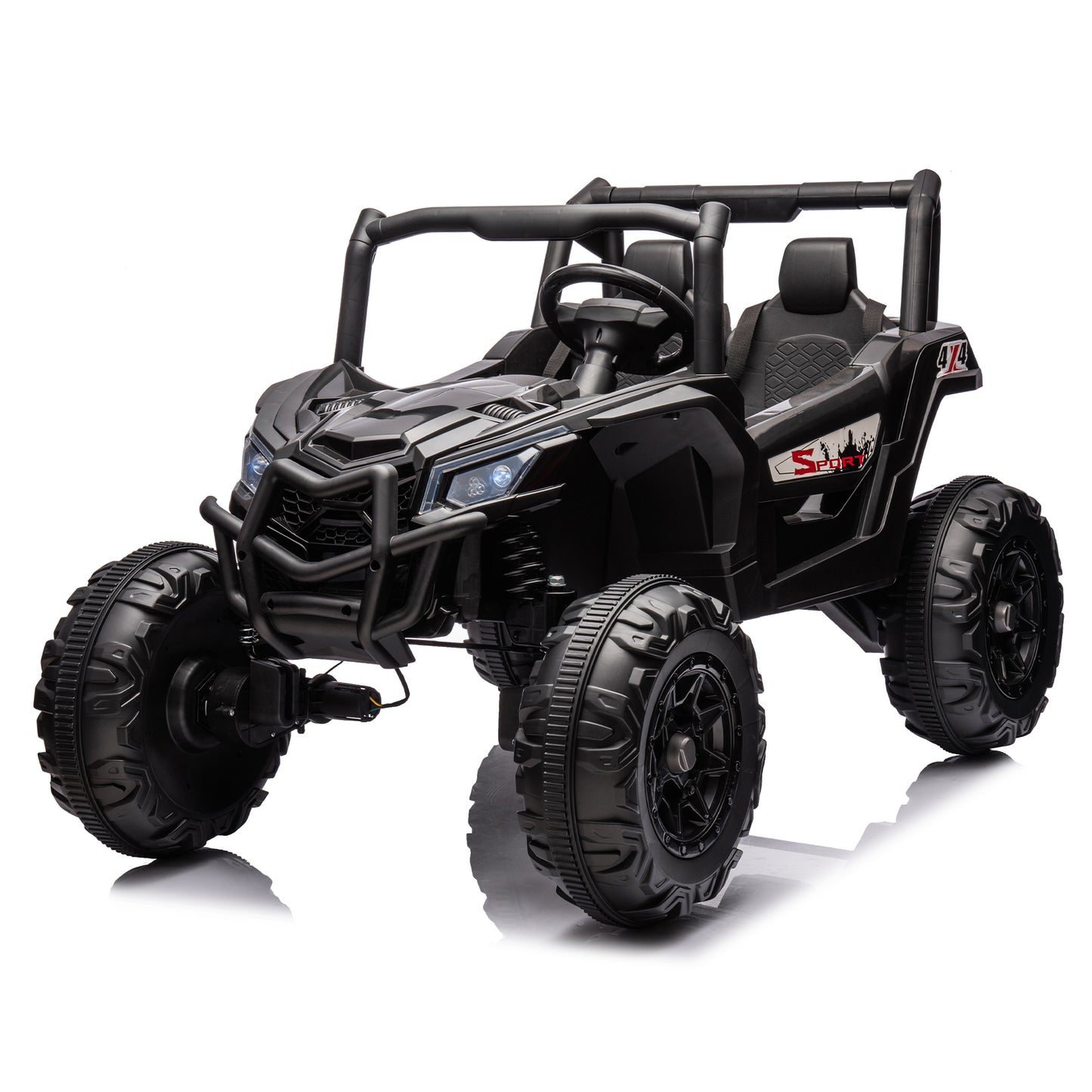 Side by Side 4x4 Ride on Off-Road Truck with Parent Remote Control