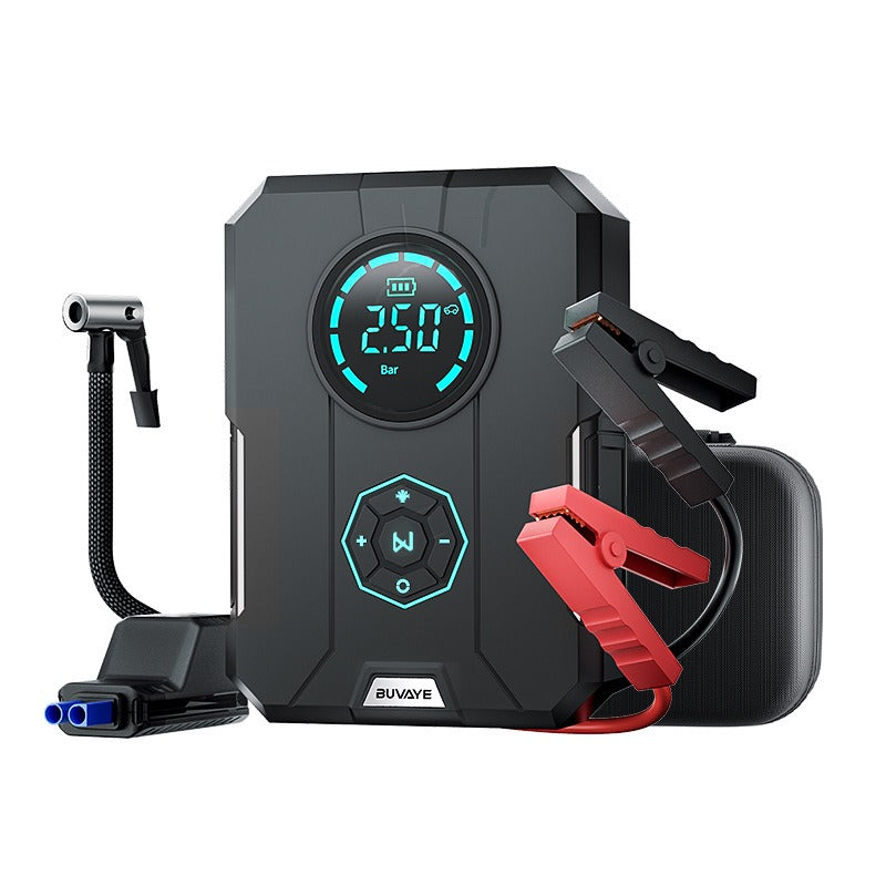 Emergency Car tire inflator & Jump Starter