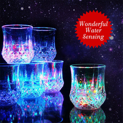 Automatic Lightening Glass Cup