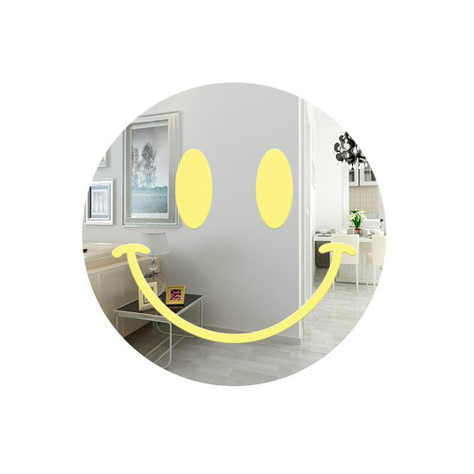 Smiling face mirror