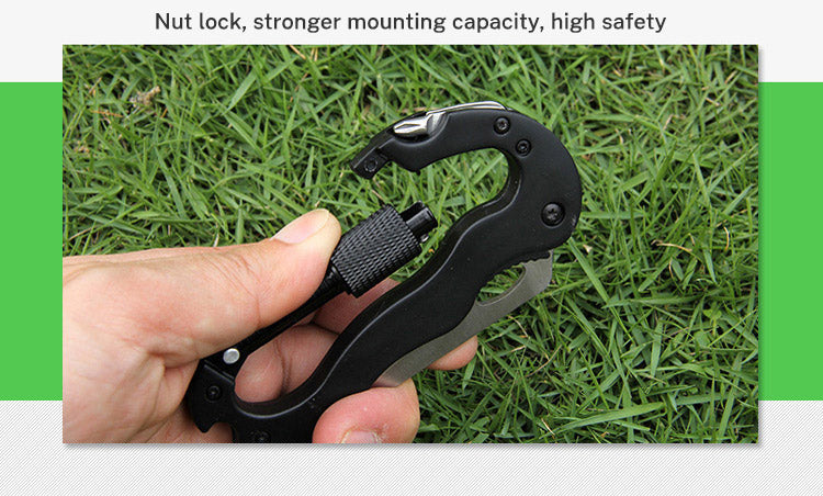 5 in 1 Multi Function Mountaineering Buckle