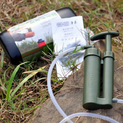 Portable Hiking / Camping Water Filter and Purifier