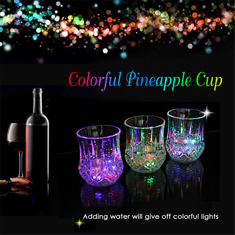 Automatic Lightening Glass Cup