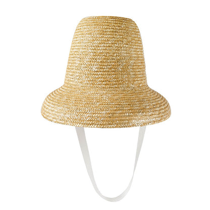 Summer New Versatile Straw High Straw Hat