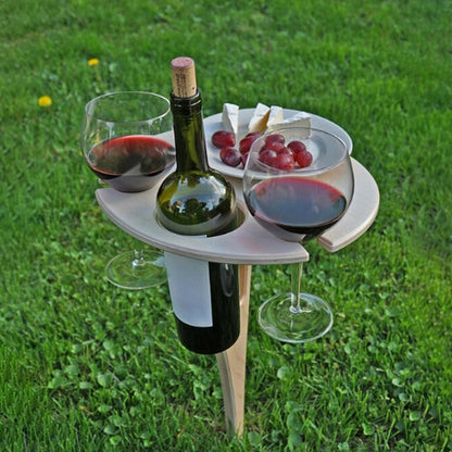 Outdoor Wine Table. Foldable