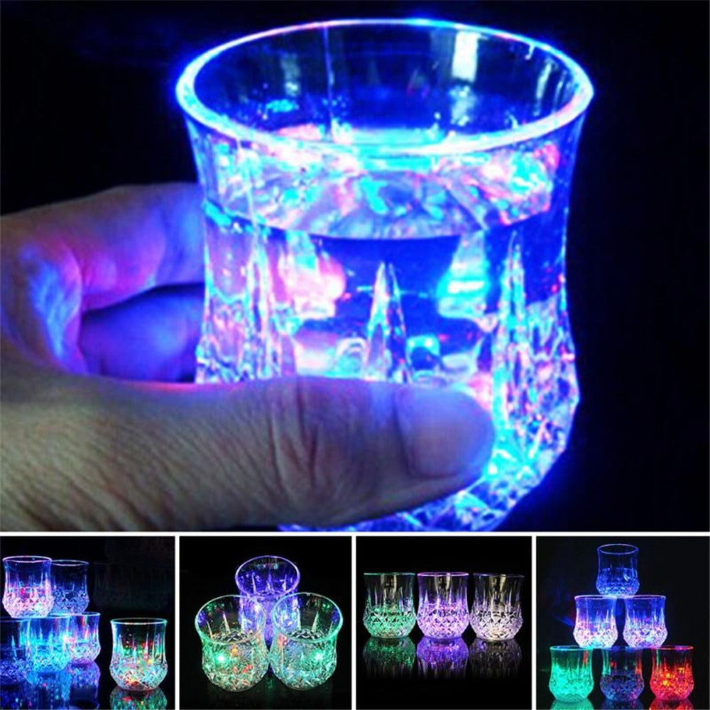 Automatic Lightening Glass Cup