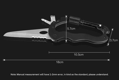 5 in 1 Multi Function Mountaineering Buckle