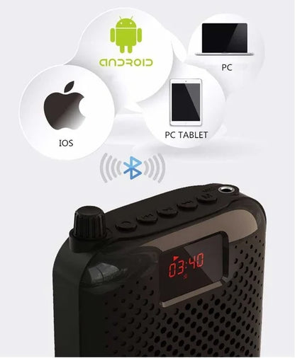 K500 Portable Auto Pairing Bluetooth Microphone