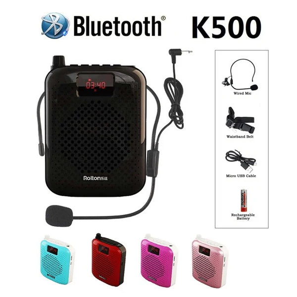 K500 Portable Auto Pairing Bluetooth Microphone